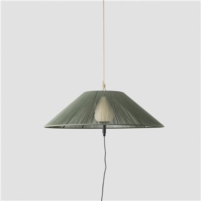 Lámpara exterior colgante FARO Barcelona 71584-12 SAIGON C100 by Nahtrang Verde