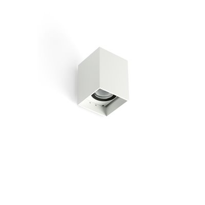 Lámpara Led aplique exterior FARO Barcelona 71792-131 KOV SQ 1L 3K 14º Blanco