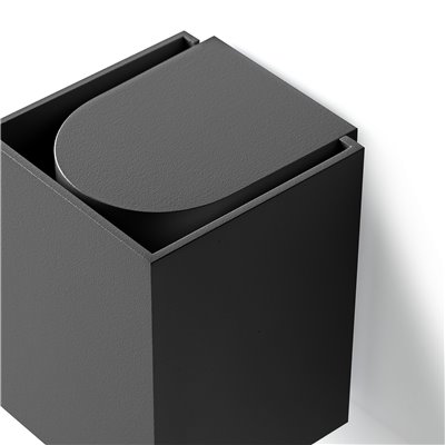 Lámpara Led aplique exterior FARO Barcelona 71792-223 KOV SQ 1L 2.7K 30º Negro