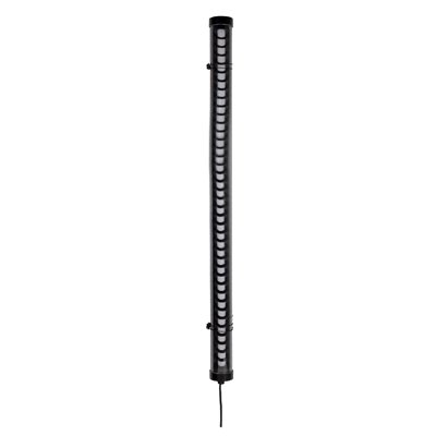 Lámpara Led aplique exterior FARO Barcelona 75757 SCUBA LOUVER 1200 Negro