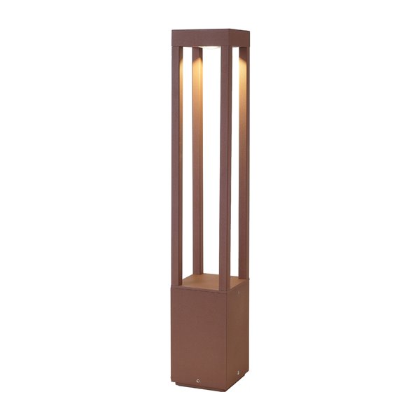 Baliza Led jardin FARO Barcelona 70843 AGRA 650 2700K Marron