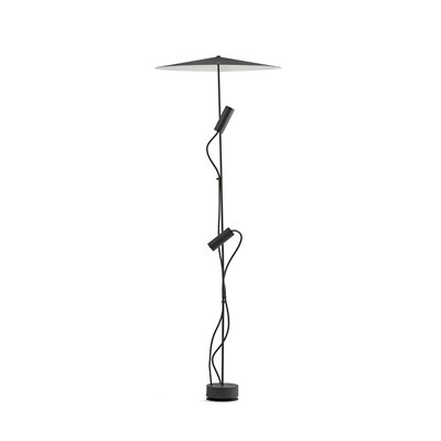 Baliza Led jardin FARO Barcelona 75705-233P CLAP BALIZA 1266 pantalla Negro