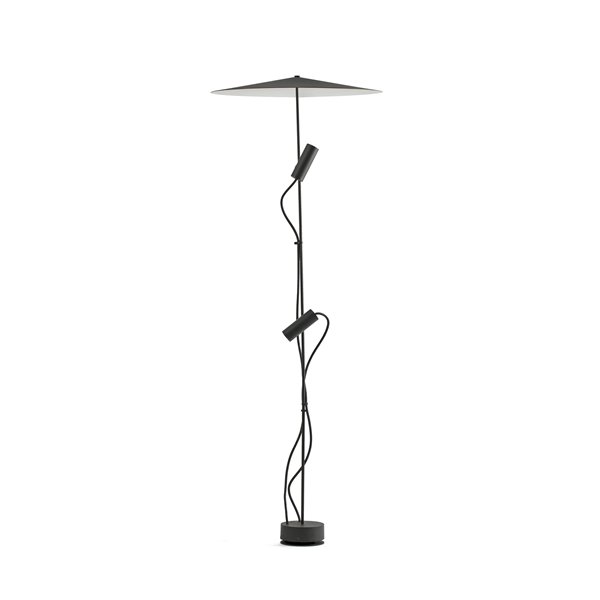 Baliza Led jardin FARO Barcelona 75705-233P CLAP BALIZA 1266 pantalla Negro
