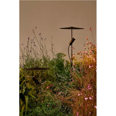 Baliza Led jardin FARO Barcelona 75705-233P CLAP BALIZA 1266 pantalla Negro