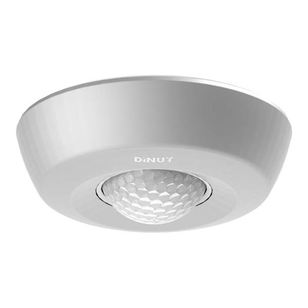 Detector Bluetooth de presencia 360º DINUY DM TEC B1P Superficie Plata