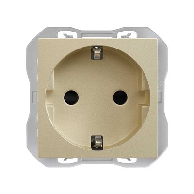 Base de enchufe 2P+TT 16AX SIMON 20000432-094 Simon 270 Cava