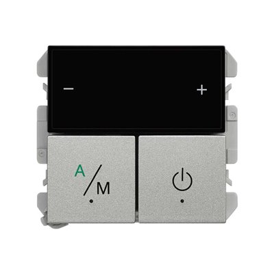 Termostato suelo radiante con sonda SIMON 21000812-093 Simon 270 IO Aluminio