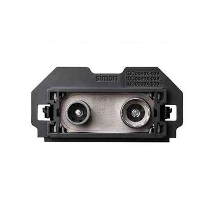 Toma doble CATV SIMON 100 10000465-039