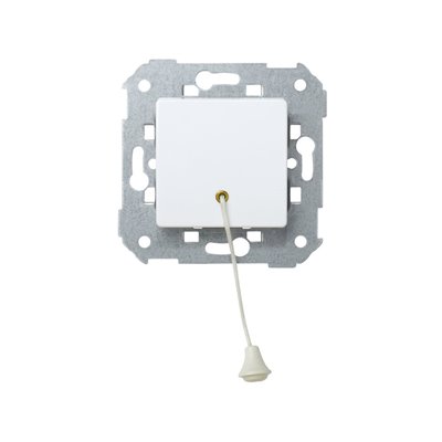 Pulsador tirador 10A 250V SIMON 27 Play 27153-65 Blanco nieve