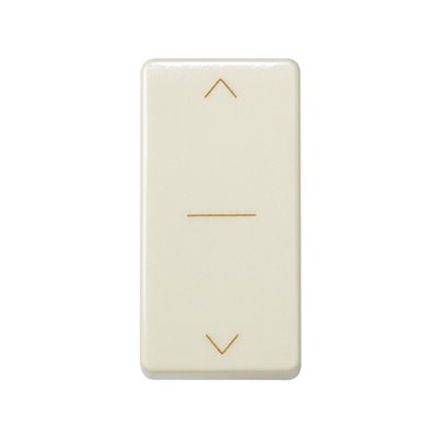Interruptor persiana 3 posiciones 10A estrecho SIMON 27 Play 27333-61 Marfil