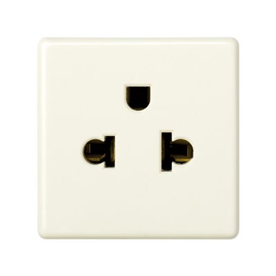 Base de enchufe Europea/Americana 2P+TT SIMON 27 Play 27439-32 Marfil