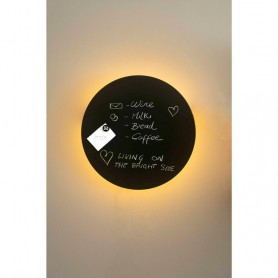 Lampara Aplique Faro Barcelona BOARD 01040 Negro