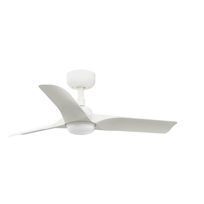 Ventilador Led de techo FARO Barcelona 33824-1TW HEY S blanco