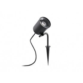 Lampara proyector/estaca Jardin Faro Barcelona FLOW 71546 negro