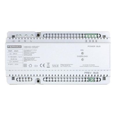 Alimentador + filtro DIN10 Fermax 4825 24vdc-2.5A Skyline
