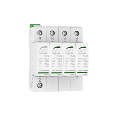 Protector sobretension PSC tipo 1+2 transitorios CIRPROTEC 77738405