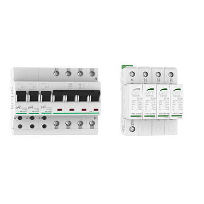 Conjunto protector sobretension 4MP-40 77706377 + PSC4-12,5/400 TT 77738405 CIRPROTEC 77706585