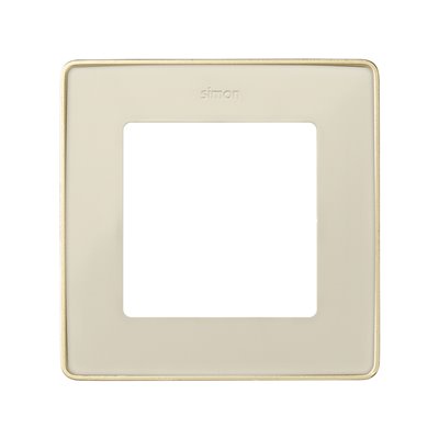 Marco 1 elemento Simon 82 Detail Select 8201610-248 Marfil base cava