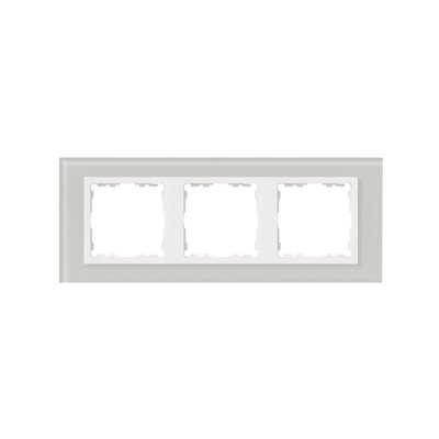 Marco 3 elementos SIMON 82 Nature 82637-60 Cristal Natural