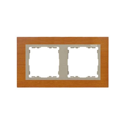 Marco 2 elementos SIMON 82 Nature 82927-66 Roble