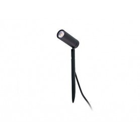 Lampara estaca Jardin Faro Barcelona SETH-28 LED 70227 negro