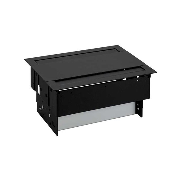 Kit dentro de mesa SIMON 400 6 enchufes 4 USB 47423000-138 Negro