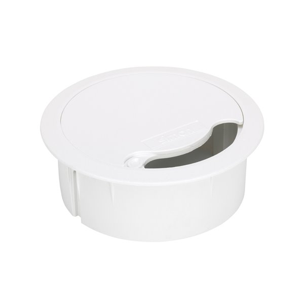Salida de cables SIMON 400 muebles o suelo 52055000-030 Blanco