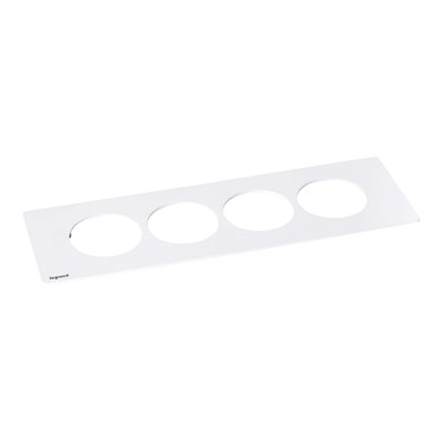 Embellecedor 4 elementos LEGRAND INCARA DisqIn 654764 Blanco