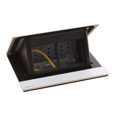 Caja empotrar 4 módulos LEGRAND INCARA Pop-up 654803 Aluminio
