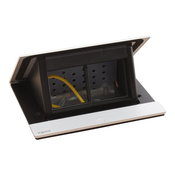 Caja empotrar 4 módulos LEGRAND INCARA Pop-up 654803 Aluminio