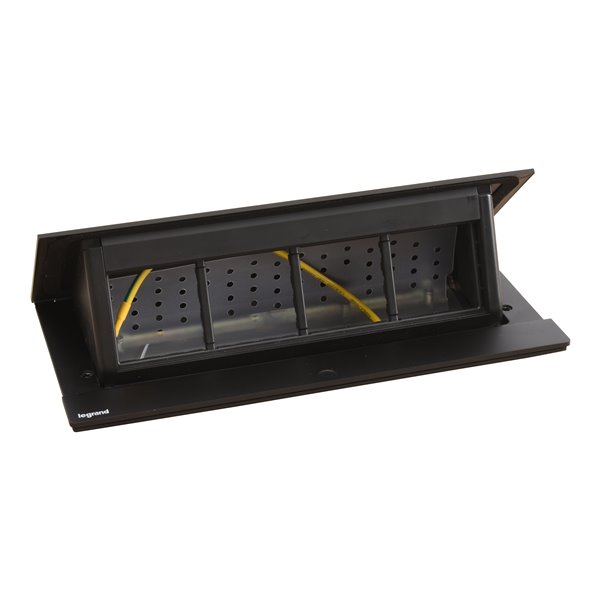 Caja empotrar 8 módulos LEGRAND INCARA Pop-up 654810 Negro