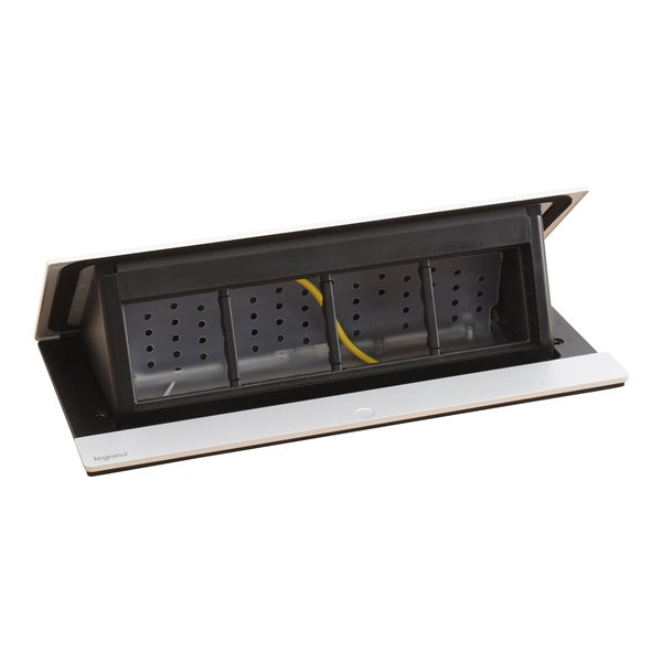 Caja empotrar 8 módulos LEGRAND INCARA Pop-up 654811 Aluminio