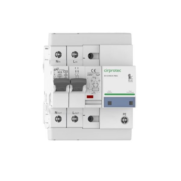 Protector sobretension combinado V-CHECK REC-32 2P32A CIRPROTEC 77706274