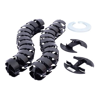 Vertebra pasacable 4 compartimentos LEGRAND INCARA Vertebra 80cm 654991 Negro