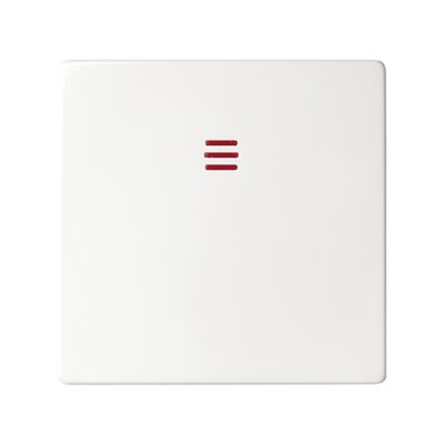 Tecla interruptor conmutador con luminoso 82011-30 Simon 82 Blanco