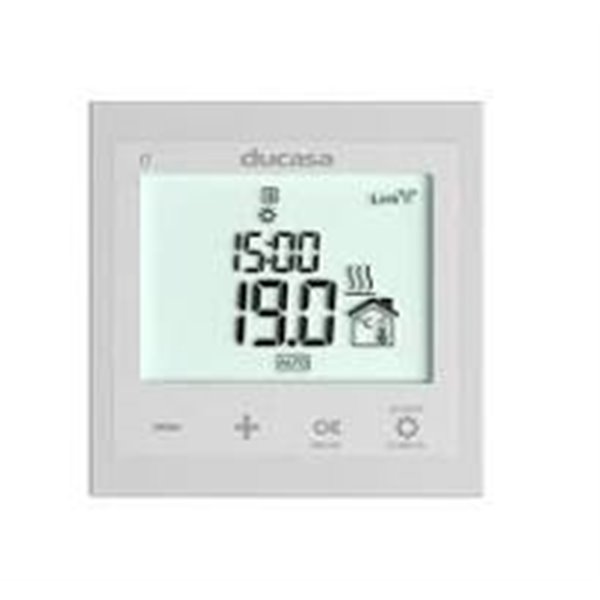 Termostato TP 220 Blanco programable DUCASA 0.525.322