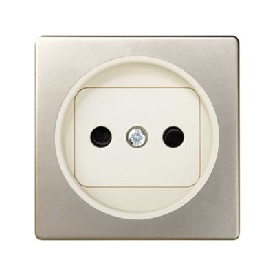 Tapa enchufe 2P con seguridad 82040-64 Simon 82 Cava