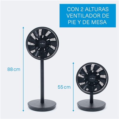 Ventilador portatil con bateria Elnur Gabarron 90920020 inalambrico BELOC
