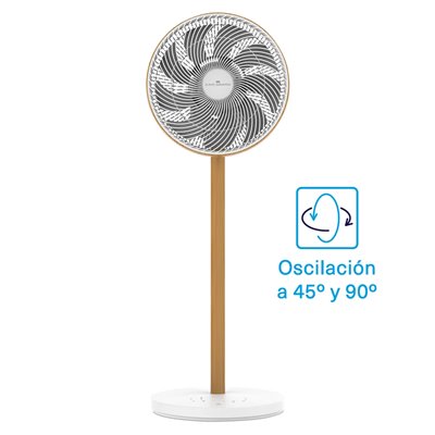 Ventilador portatil ELNUR GABARRON 90920040 bajo consumo VAERA DC