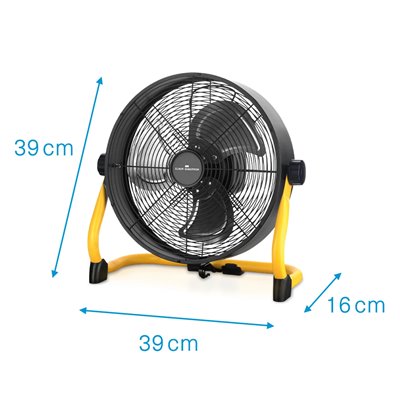 Ventilador portatil con bateria ELNUR GABARRON 90920045 bajo consumo VENSO DC