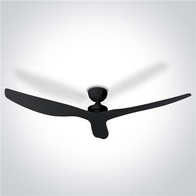Ventilador techo ONE LIGHT 6316/B Negro 30w
