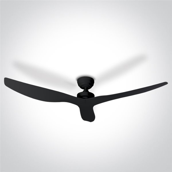 Ventilador techo ONE LIGHT 6316/B Negro 30w
