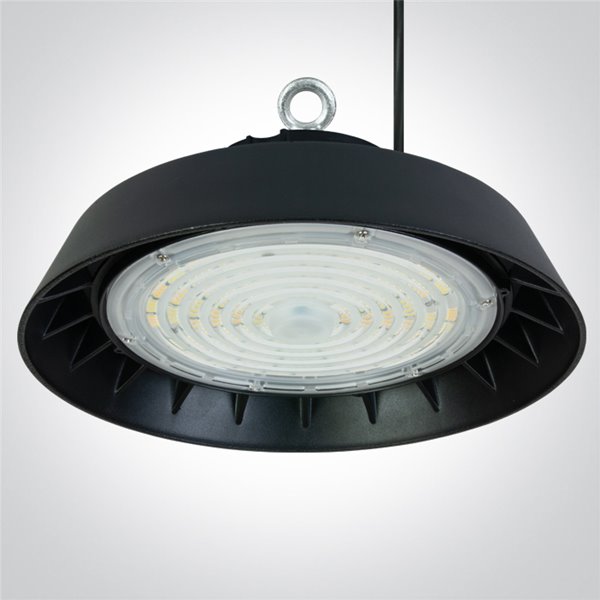 Campana industrial Led 60-80-100W ONE LIGHT 63100N/V Negro IP65