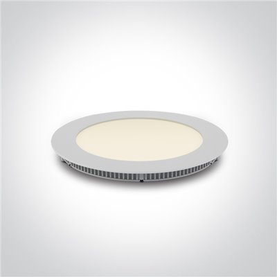 Empotrable Led de techo ONE LIGHT 10112FA/W/V Blanco 12w 3-4-5,7K