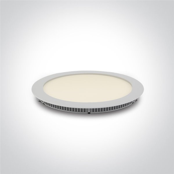 Empotrable Led de techo ONE LIGHT 10118FA/W/V Blanco 18w 3-4-5,7K