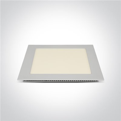 Empotrable Led de techo ONE LIGHT 50122FA/W/V Blanco 22w 3-4-5,7K