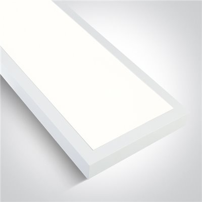 Plafon Led techo ONE LIGHT 62140BFU/W/V Blanco 30w 3-4-5,7K IP20