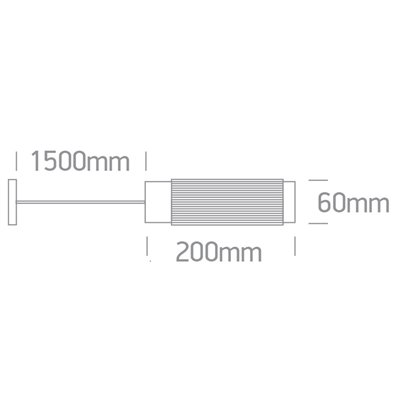 Foco colgante carril LED magnetico ONE LIGHT 42126BA/B/W Negro 12w 3000K