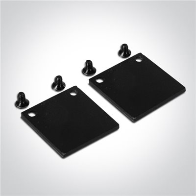 Perfil magnético MINI 2 metros ON/OFF y Dali 48V ONE LIGHT 42002A/B Negro