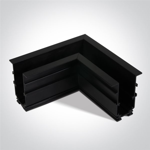 Esquina empotrada para perfil magnético ONE LIGHT 442012ARB/B Negro
